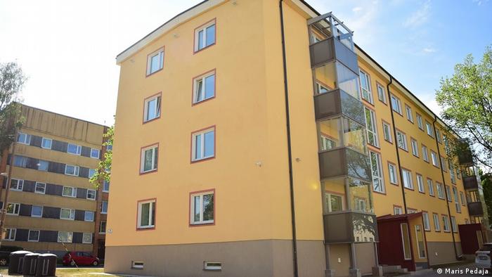 Renovated soviet housing in Estonian city of Tartu (Maris Pedaja)