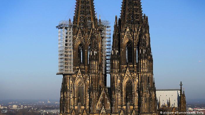 Cologne Cathedral, currently under repair