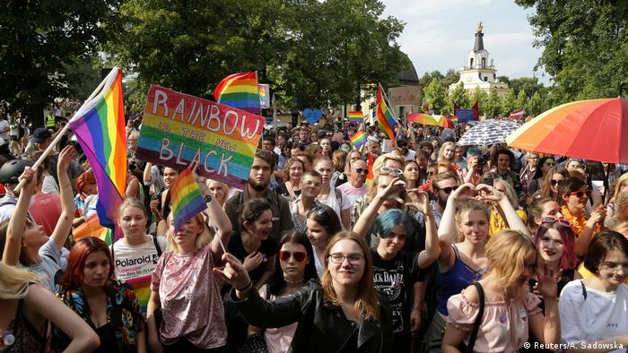 Polen Rechte greifen Gay Pride in Bialystok an (Reuters/A. Sadowska)