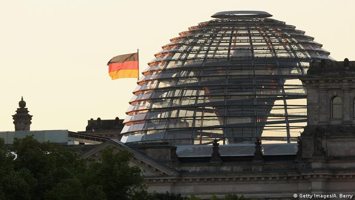 Palácio do Reichstag, em Berlim, que abriga o Parlamento federal da Alemanha