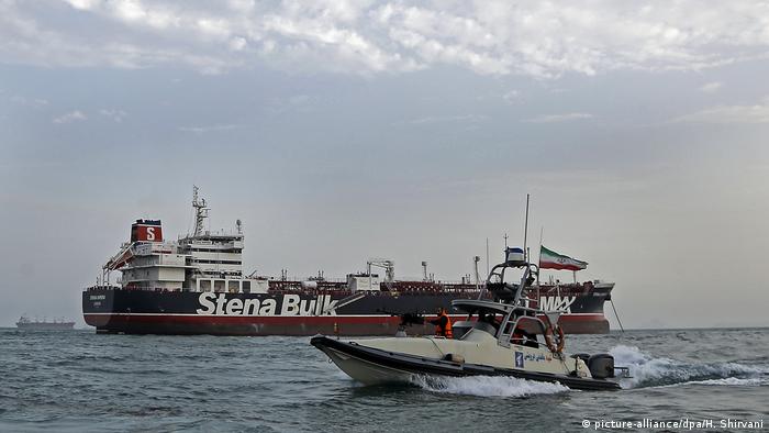 Iran Beschlagnahmung Öltanker Stena Impero (picture-alliance/dpa/H. Shirvani)
