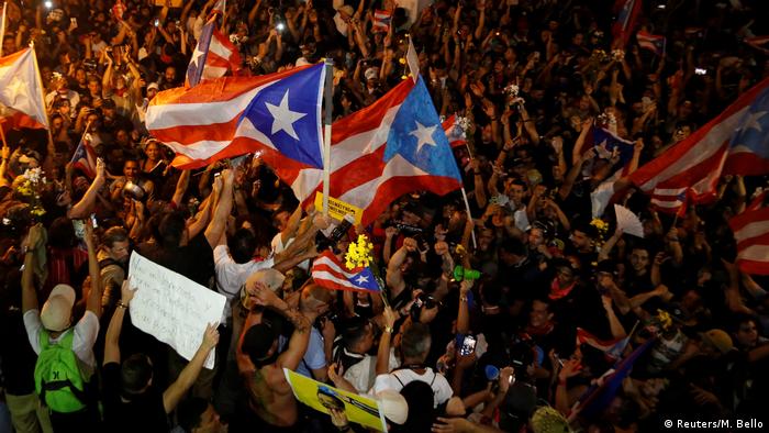 Puerto Rico Ricardo Rossello Rücktritt