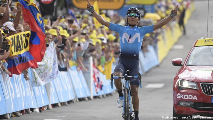 Frankreich, Gap: Tour de France Nairo Quintana 