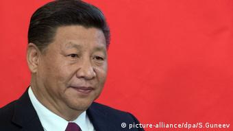 Russland China Xi Jinping in Moscow (picture-alliance/dpa/S.Guneev)