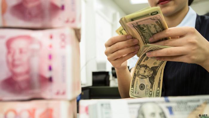 China Wechselkurs Yuan US-Dollar (AFP)