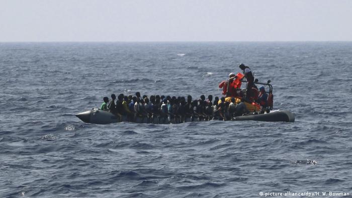 Europa Migraten Flüchtlinge Eritrea (picture-alliance/dpa/H. W. Bowman)