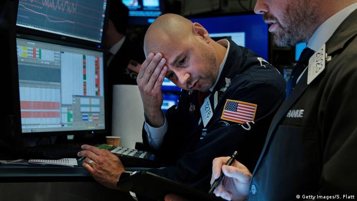 USA Börsen auf Talfahrt (Getty Images/S. Platt)