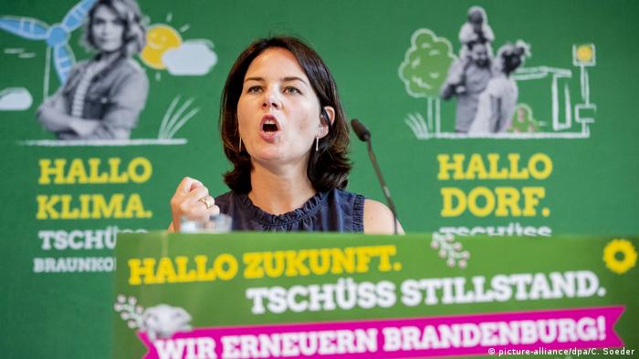 Annalena Baerbock, copresidente do Partido Verde alemão