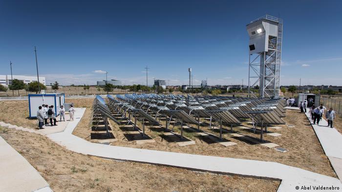 Spanien | Móstoles Sonnenkollektoren Solarstrom (Abel Valdenebro)