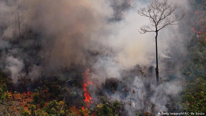 بولسونارو يشرك الجيش بإطفاء حرائق الأمازون بعد الضغط الدولي