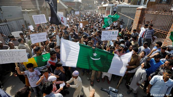 Kaschmir | Proteste in Kaschmir (Reuters/A. Abidi)