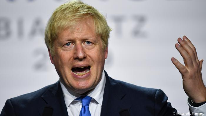 Waziri Mkuu wa Uingereza Boris Johnson (Reuters/D. Martinez)