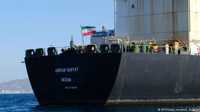 Iranischer Tanker Adrian Darya vor Gibraltar