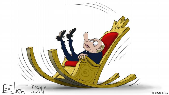 Путин на качающемся троне