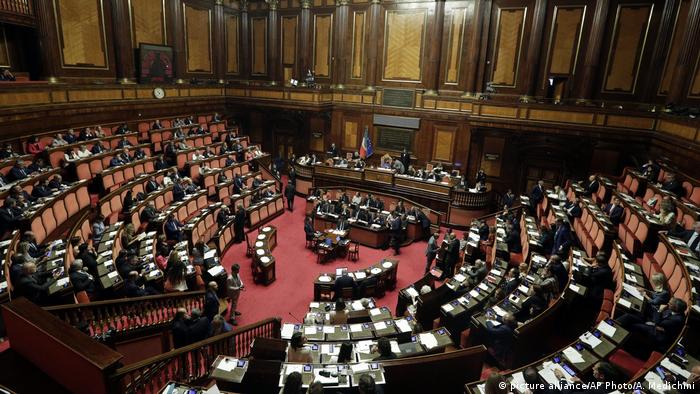 Italien | Parlament | Giuseppe Conte (picture alliance/AP Photo/A. Medichini)