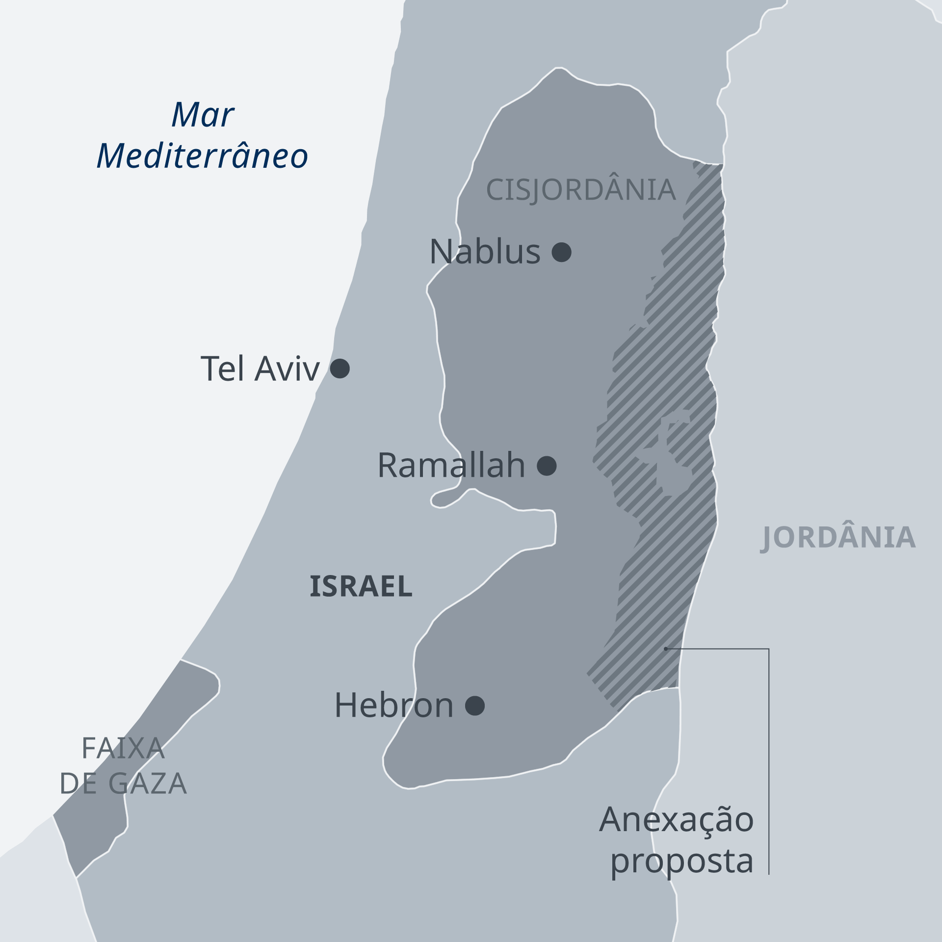 Infografik Karte Jordantal Annexion Israel PT