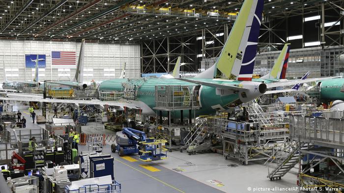 Boeing 737 Max Zum Parken Verdammt Wirtschaft Dw