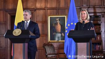 Federica Mogherini in Kolumbien (EU/Guillermo Legaria)