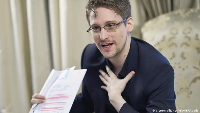 Edward Snowden (picture-alliance/MAXPPP/Kyodo)