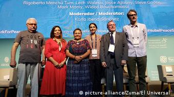 Mexiko Treffen zu Friedensnobelpreis (picture-alliance/Zuma/El Universal )