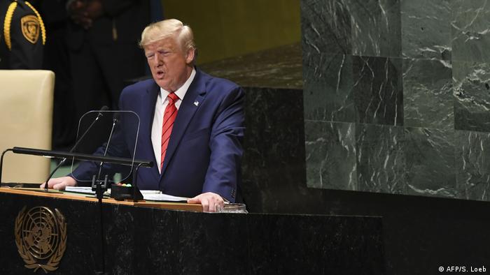 Trump’ın 2019 Eylül’ünde BM Genel Kurulu’nda yaptığı konuşma