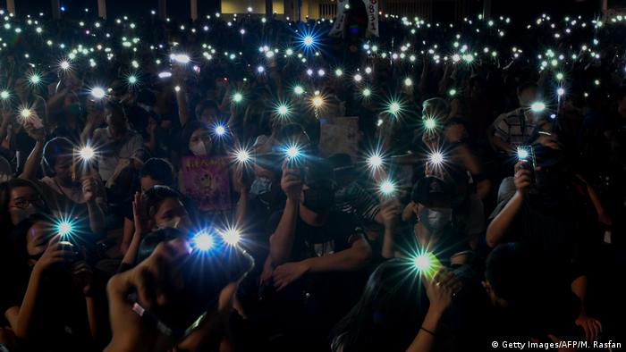 Hongkong Anti-Regierungs-Protestbewegung (Getty Images/AFP/M. Rasfan)