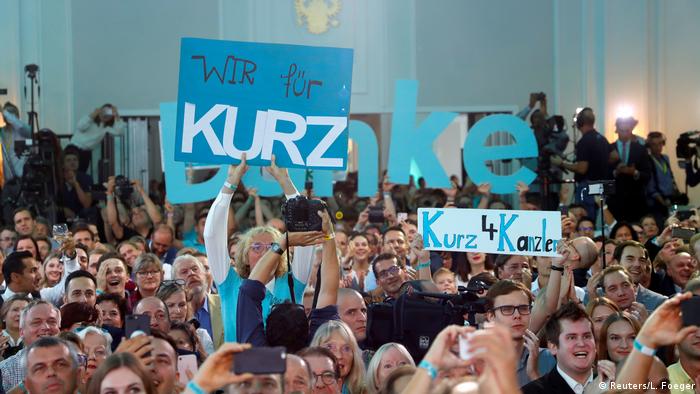 ÖVP'nin zaferi partililer tarafından sevinçle karşılandı