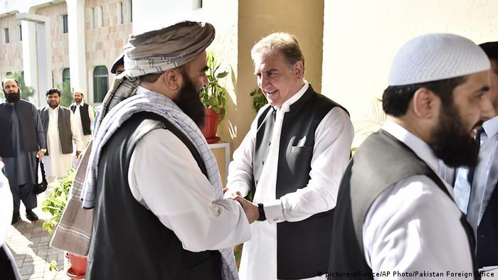 Pakistan Treffen des Außenministers mit den Taliban