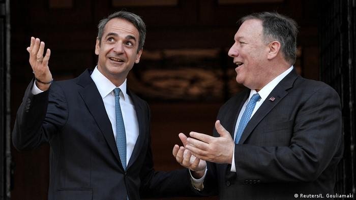 Griechenland US-Außenminister Mike Pompeo in Athen (Reuters/L. Gouliamaki)