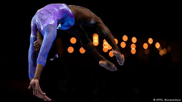 Gold Medal Gymnastics Champ Simone Biles Breaks World Record