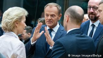 Brüssel EU Gipfel von der Leyen Tusk Michel (Imago Images/Belga)
