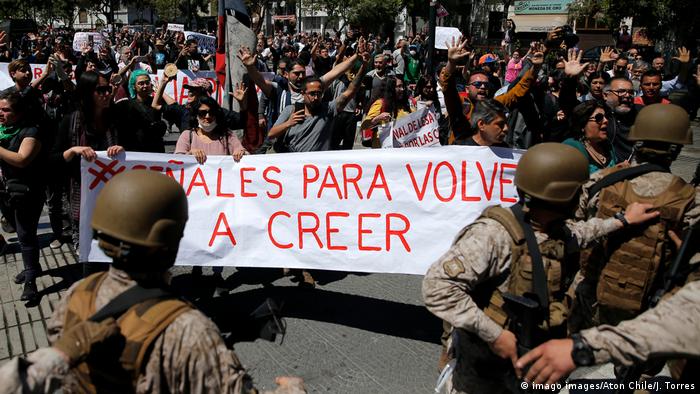 Chile Protest Valparaiso (imago images/Aton Chile/J. Torres)