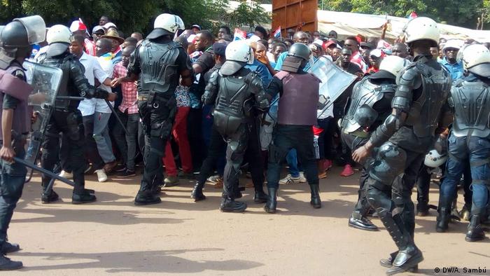 Proteste in Guinea Bissau 
