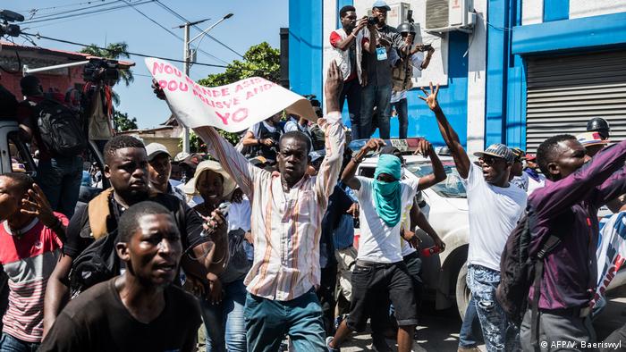 Haiti Proteste in Port-au-Prince