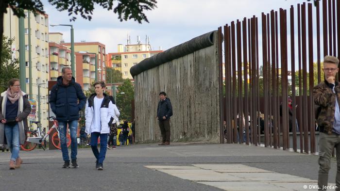 Фрагмент Берлінського муру в Берліні