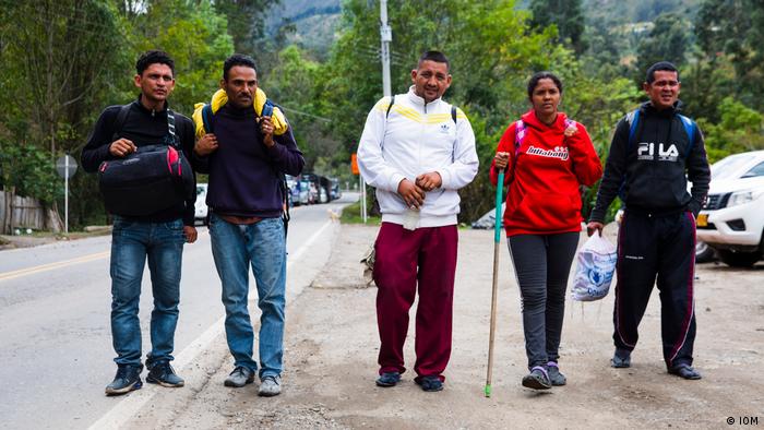 Migranten aus Venezuela (IOM)