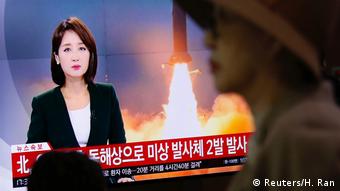 Nordkorea Raketentest (Reuters/H. Ran)