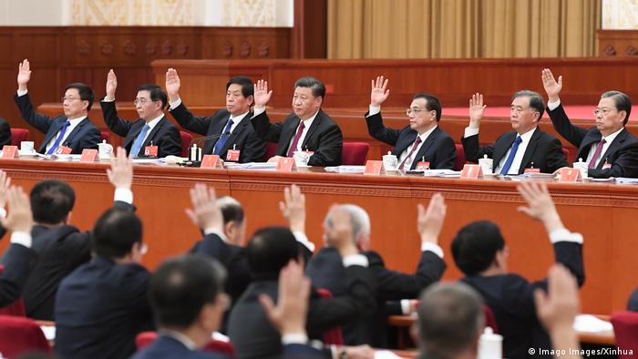 China 4. Plenarsitzung 19. Zentralkommitee KP (Imago Images/Xinhua)