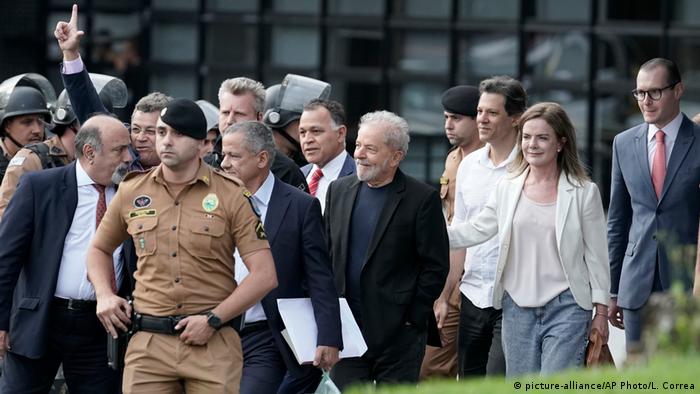 Brasilien Haftentlassung für Lula Da Silva