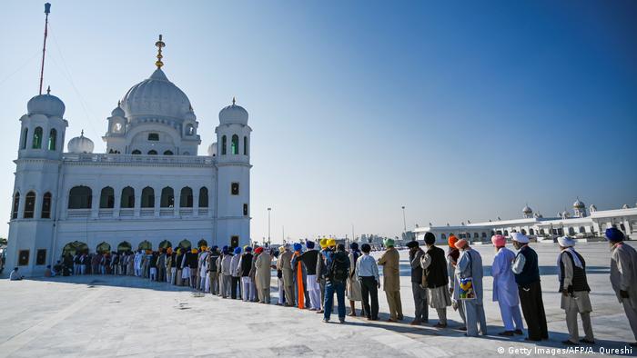 Pakistan und Indien Eröffnung Sikh Pilgerweg in Kartarpur (Getty Images/AFP/A. Qureshi)