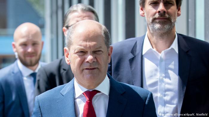 Olaf Scholz (SPD), Finance Minister (picture-alliance/dpa/K. Nietfeld)