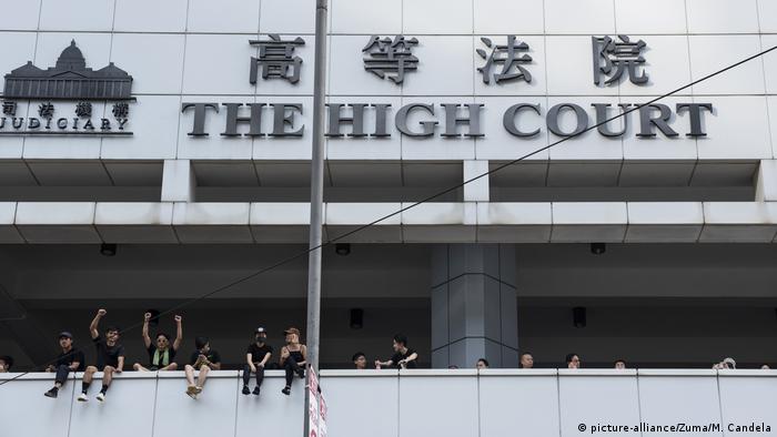 Hongkong High Court Proteste (picture-alliance/Zuma/M. Candela)