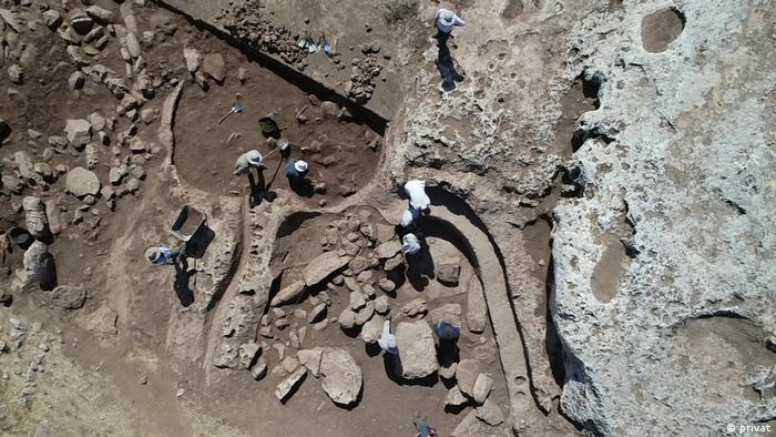 Karahan Tepe Ausgrabungsstätte in der Türkei