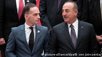 Almanya Dışişleri Bakanı Heiko Maas ve Türkiye Dışişleri Bakanı Mevlüt Çavuşoğlu 