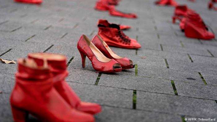 Belgien Demo Gegen Gewalt gegen Frauen in Brüssel (AFP/K. Tribouillard)