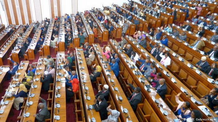Ethiopian parliament in session