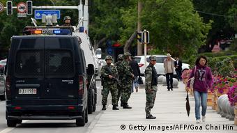 China | Uiguren | Polizei (Getty Images/AFP/Goa Chai Hin)