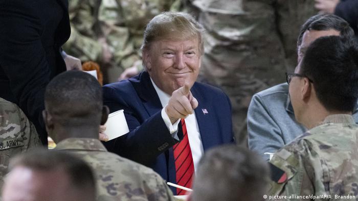 US-Präsident Trump besucht Afghanistan (picture-alliance/dpa/AP/A. Brandon)