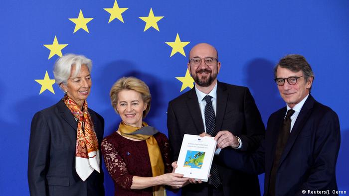 Neue EU-Kommissionspräsidentin Von der Leyen - Jubiläumsfeiern zum Amtsantritt (Reuters/J. Geron)