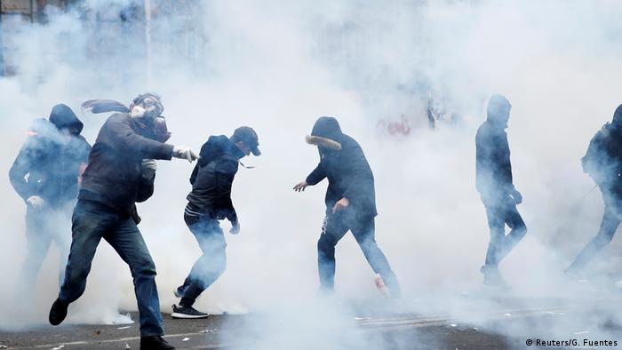 Frankreich Paris Generalstreik (Reuters/G. Fuentes)